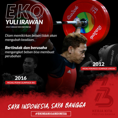 Saya Indonesia, Saya Bangga. Atlet Eko Yuli Irawan - 20180806